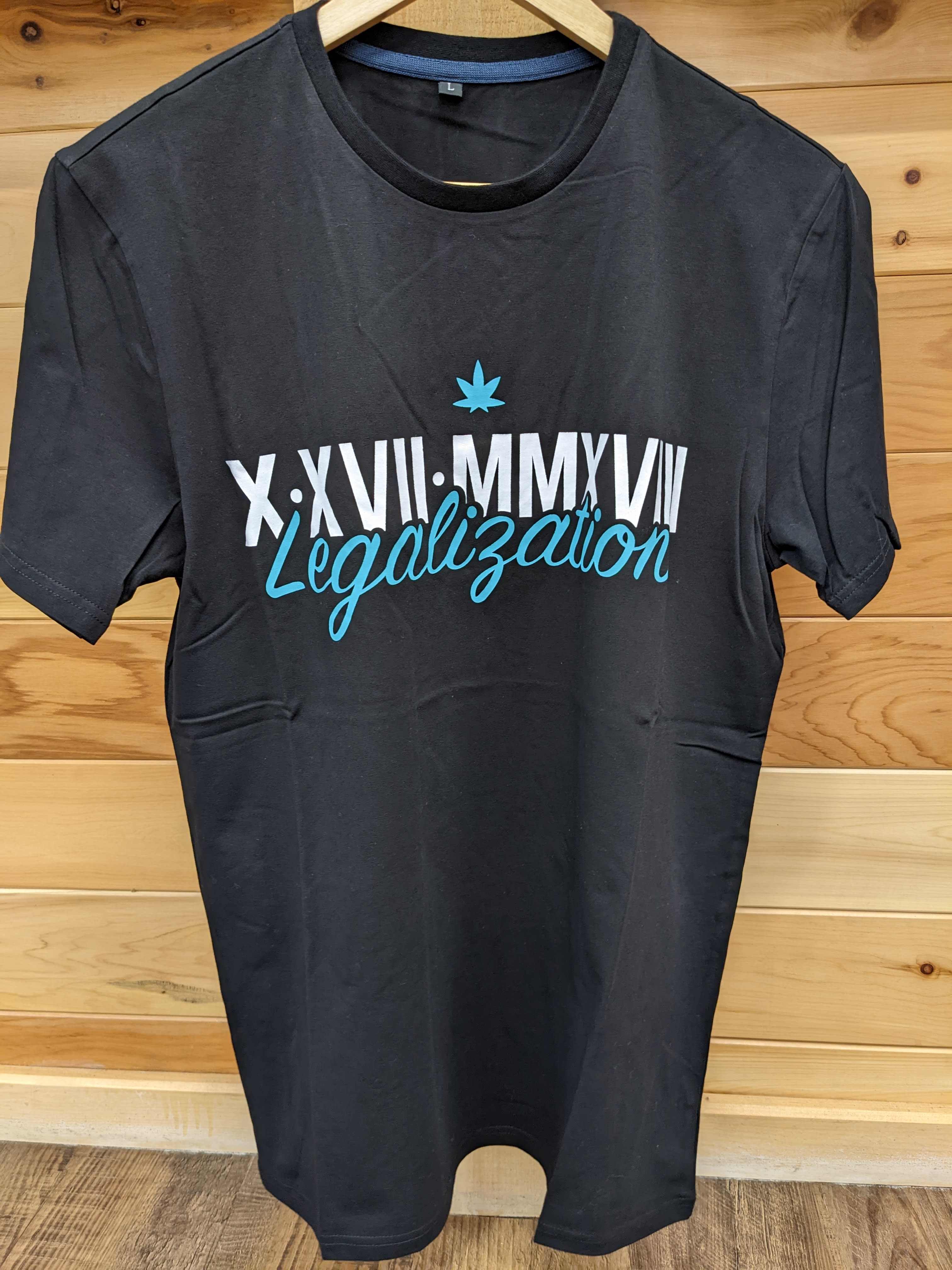 Black Legalize it! T-Shirt - Black Legalize it! T-Shirt - SMALL